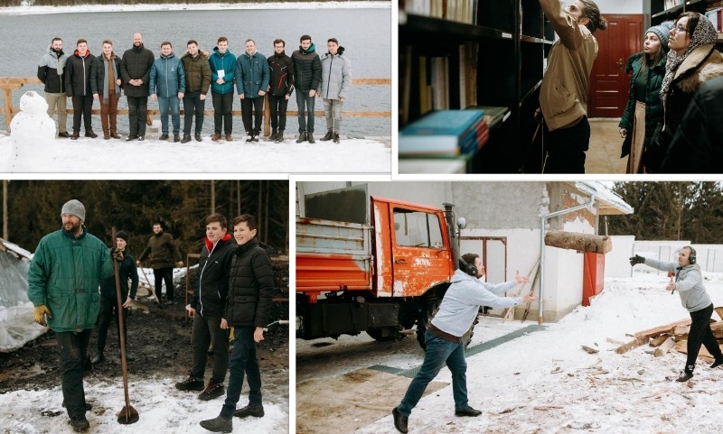 FOTO-VIDEO: Studenții de la Teologie, în tabără la Mănăstirea Oașa. ASCOR a sărbătorit 30 de ani de activitate