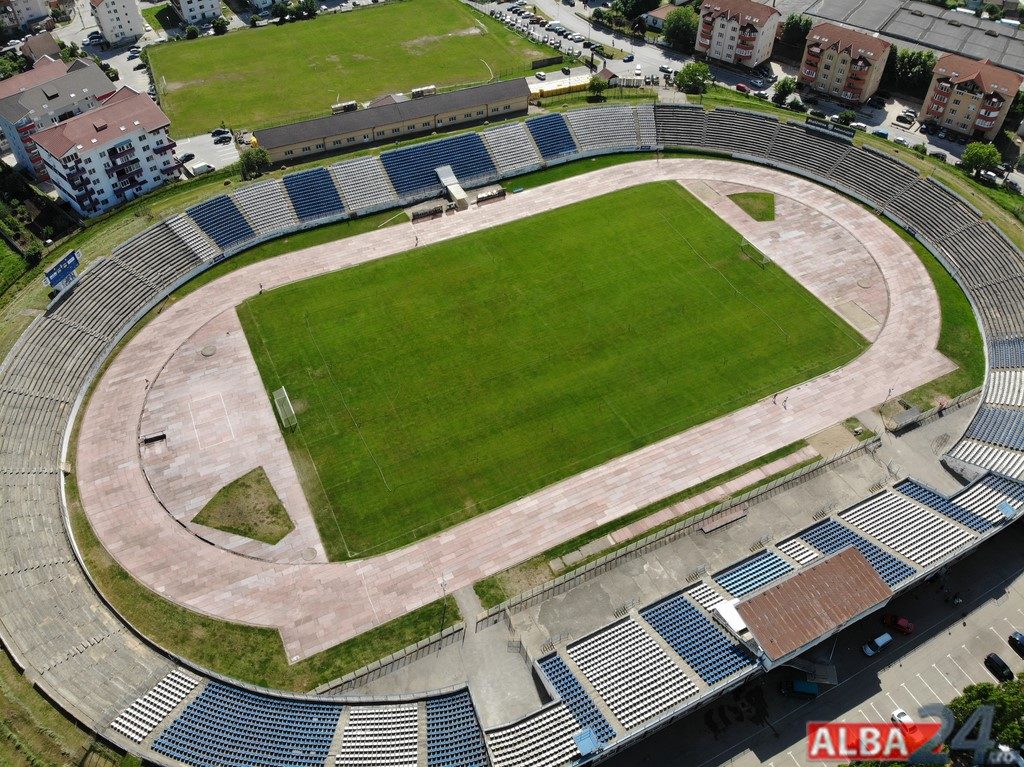 Modernizarea pistei de atletism de la stadionul municipal Alba Iulia. Primăria pregătește documentația de investiții