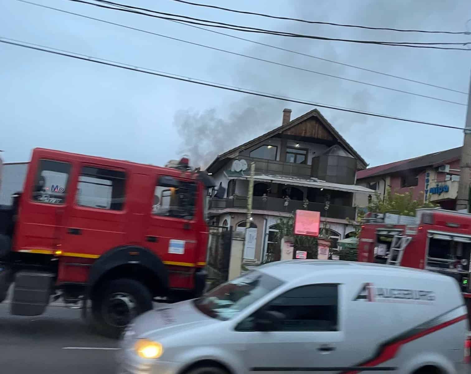 VIDEO INCENDII în prima zi a săptămânii la Cluj Napoca Casă pe strada