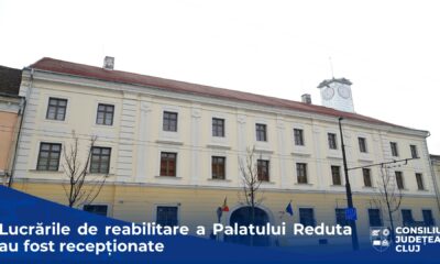 lucrările de reabilitare a palatului reduta au fost recepționate