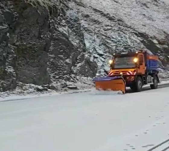 transfagarasan iarna