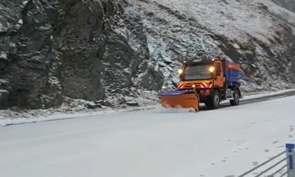 transfagarasan iarna