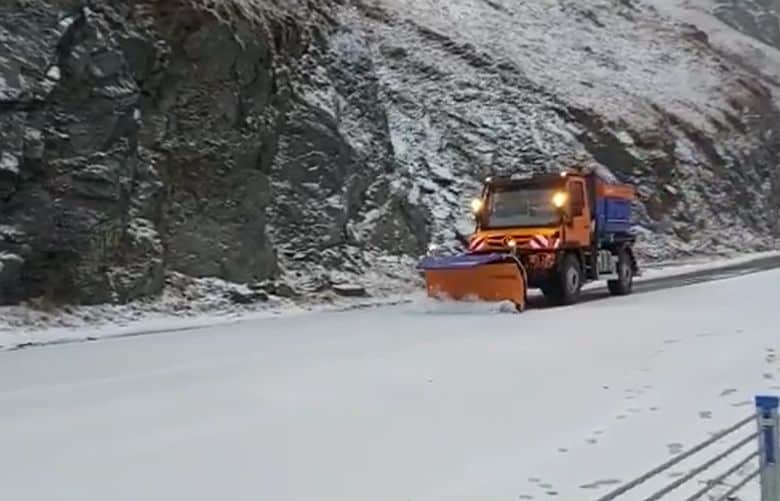 transfagarasan iarna