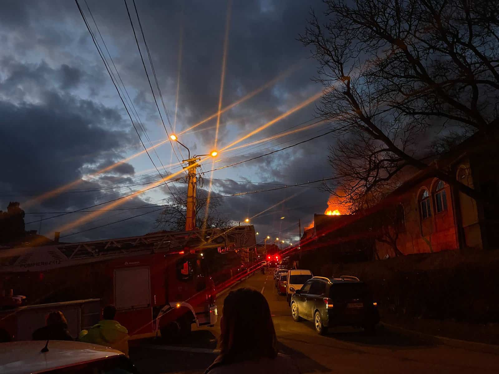 incendiu dambu rotund cluj (1)