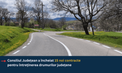 consiliul județean a încheiat 15 noi contracte pentru întreținerea drumurilor județene
