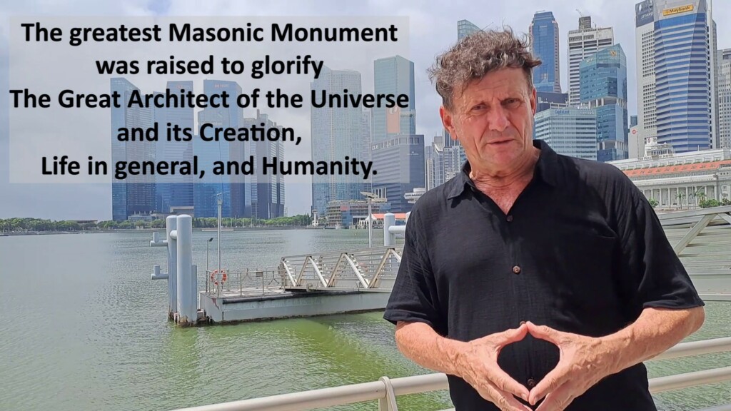 masonic monument marina bay sands skypark singapore adrian toader williams ordinul masonic umaniterra romania