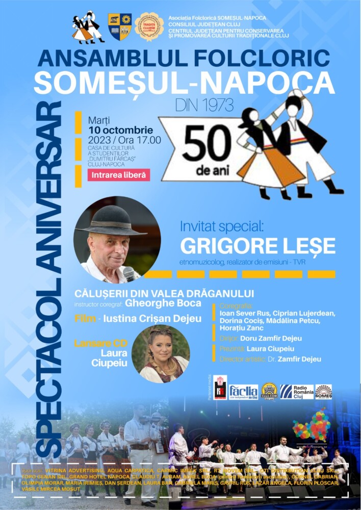 aniversare 50 ani somesul napoca