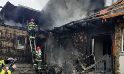 Incendiu casa vacanță Cluj
