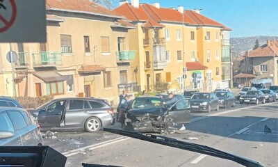 accident 4 mașini Calea Turzii