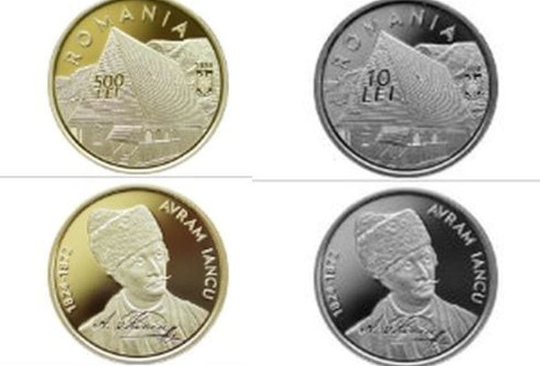Monede aniversare Avram Iancu
