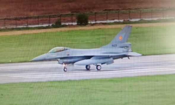 F-16 drone Câmpia Turzii