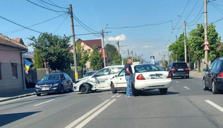 Accident strada Traian Vuia