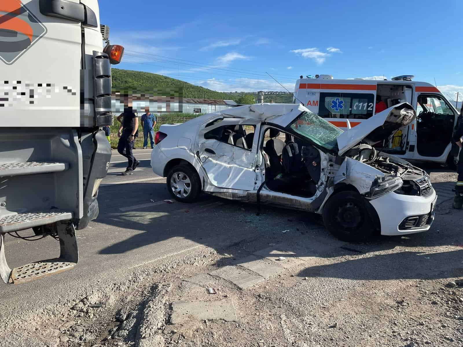 Accident grav la Sânnicoară