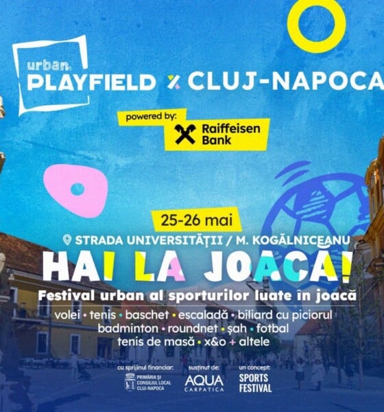 Urban Playfield la Cluj-Napoca