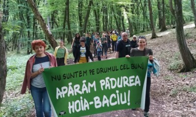 Marș pentru padurea Hoia la Cluj-Napoca
