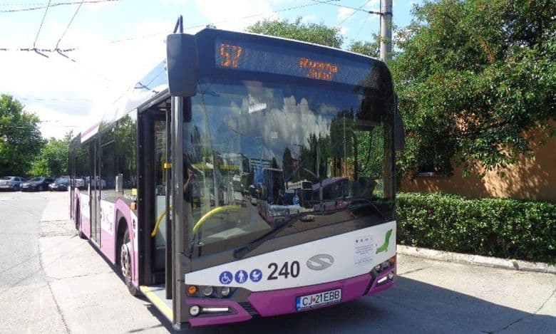 Autobuz ăntre cartierele Între Lacuri și Gheorgheni