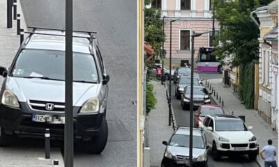 Stradă blocată la Cluj-Napoca