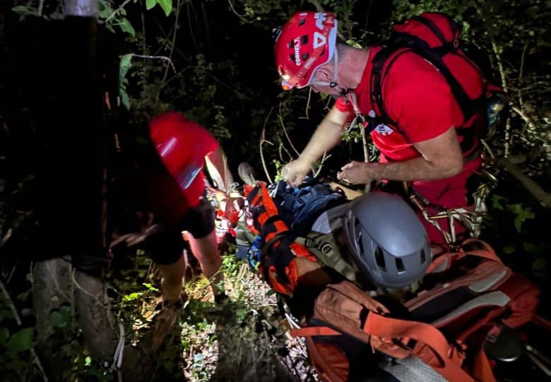 Operaâiune de salvare în Cheile Turzii