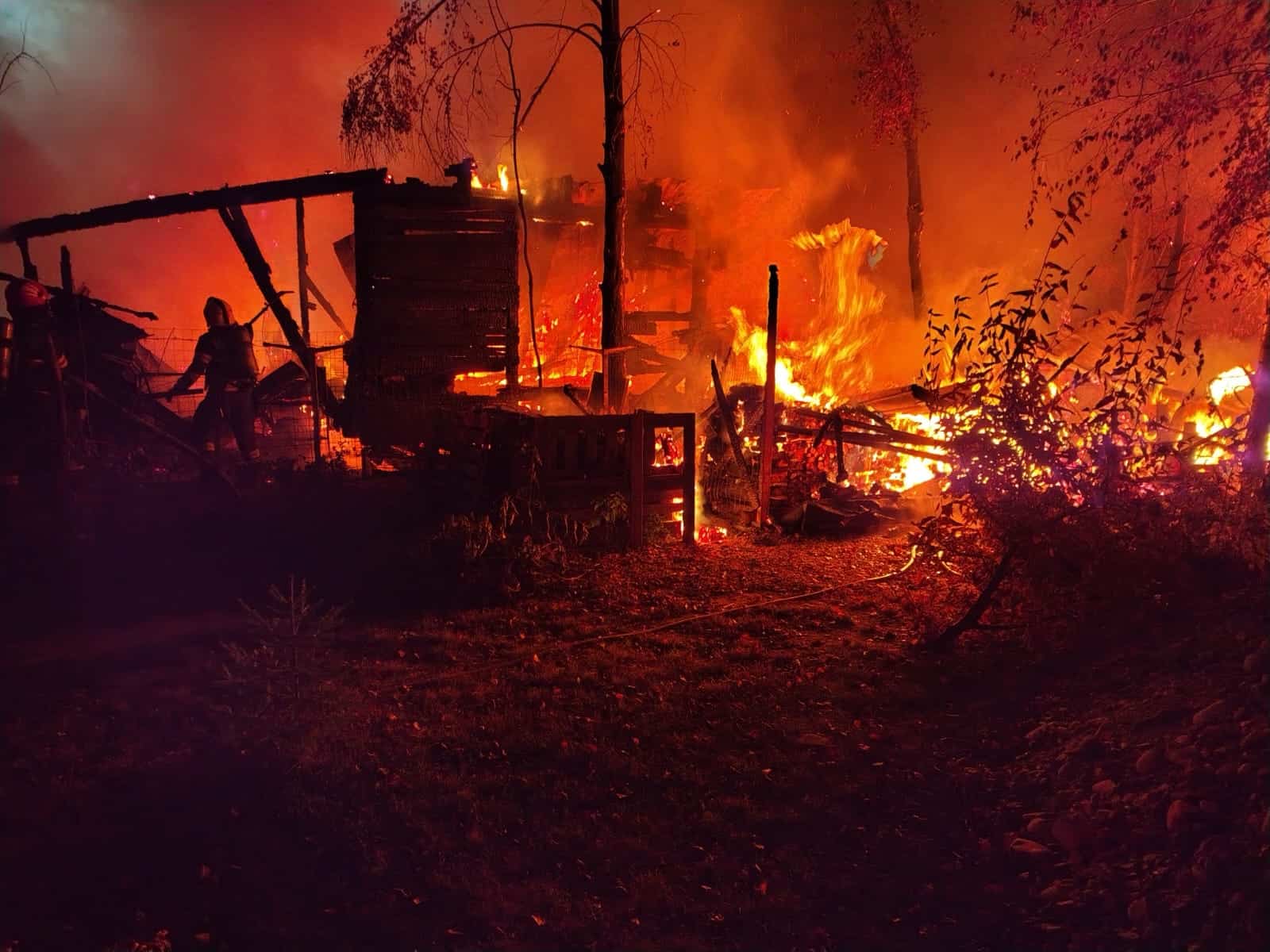 Incendiu la Sălicea