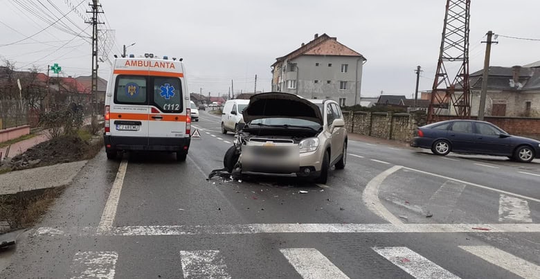 Accident la Iclod