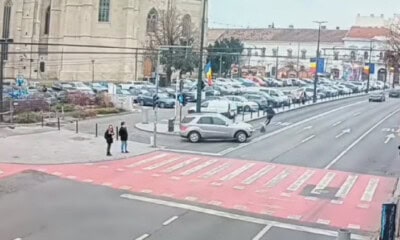 Accident Piața Unirii Cluj-Napoca