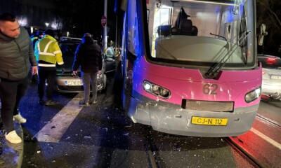 Tramvai implicat într-un accident pe Splaiul Independenței