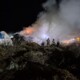 Incendiu depozit fân Cătina