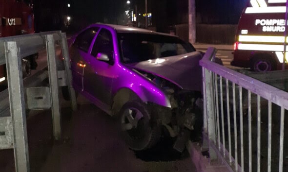 Accident la Gherla