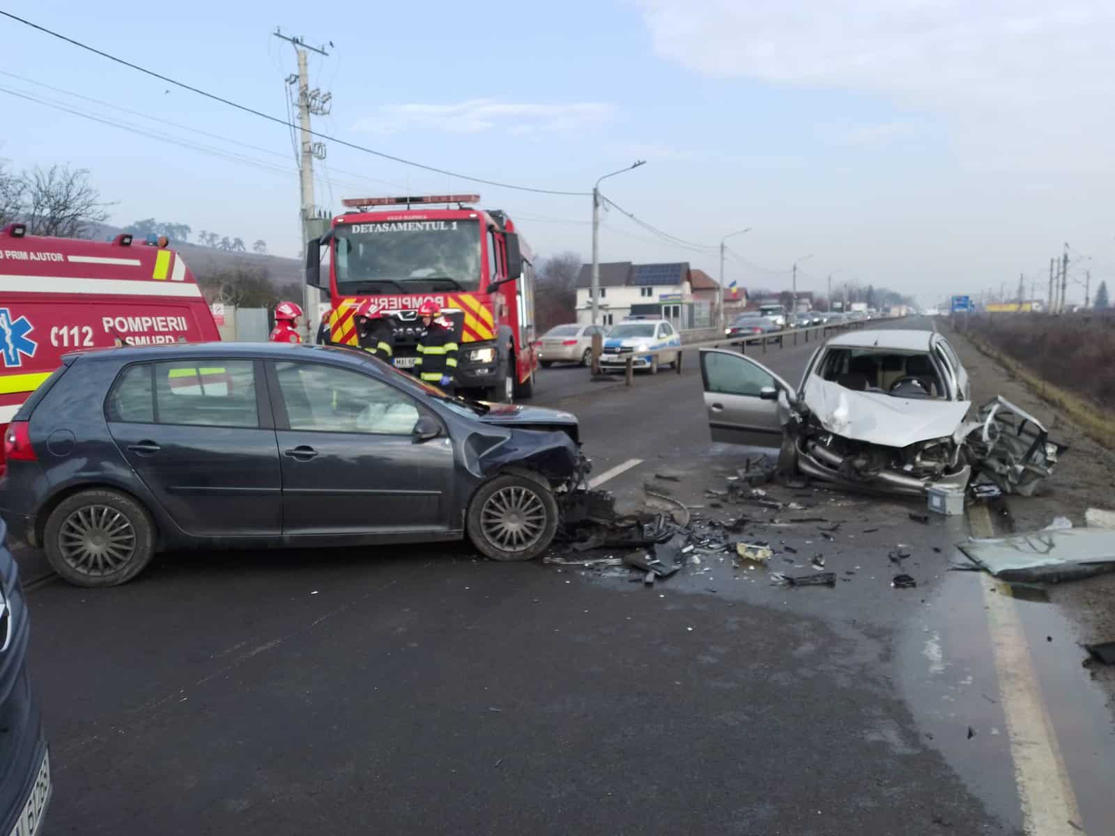 Accident la Jucu Herghelie