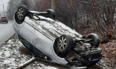 Accident pe strada Frunzișului