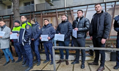 Protest polițiști Cluj