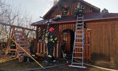 Incendiu casă Cluj